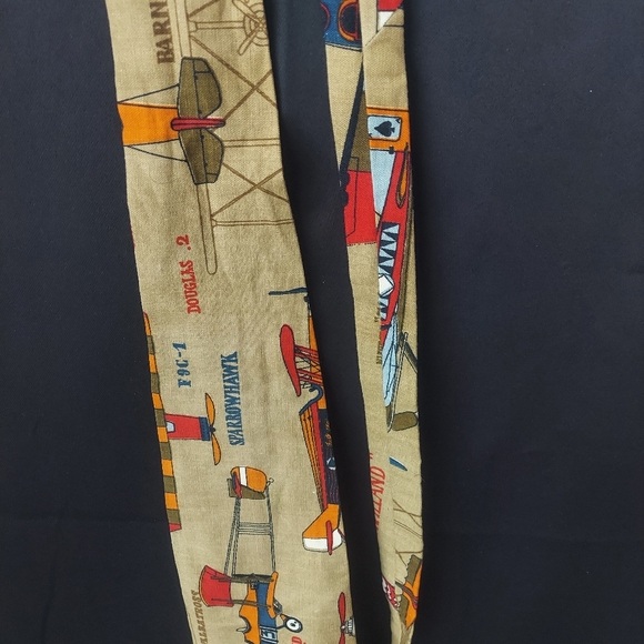 Fashion Necktie made of kaki materials - Picture 2 of 4
